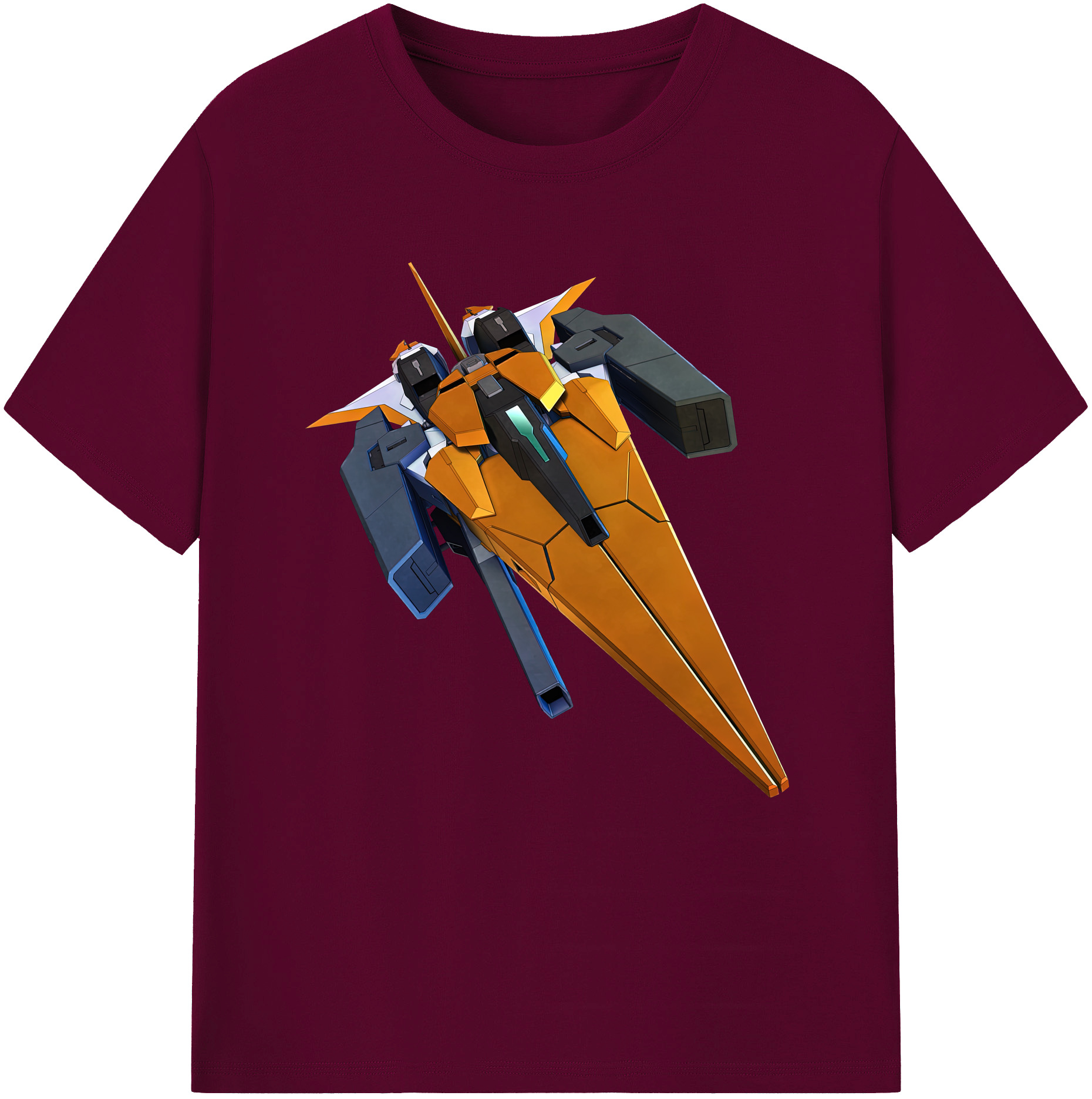 （画像用） 機動戦士ガンダム Mobile Suit Gundam レディースカジュアルプリントTシャツ（綿100％）